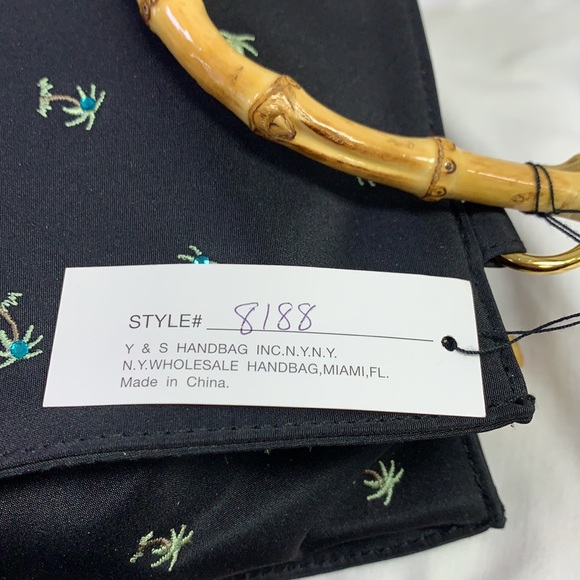 NWT Tiannl Black Handbag - Picture 9 of 9